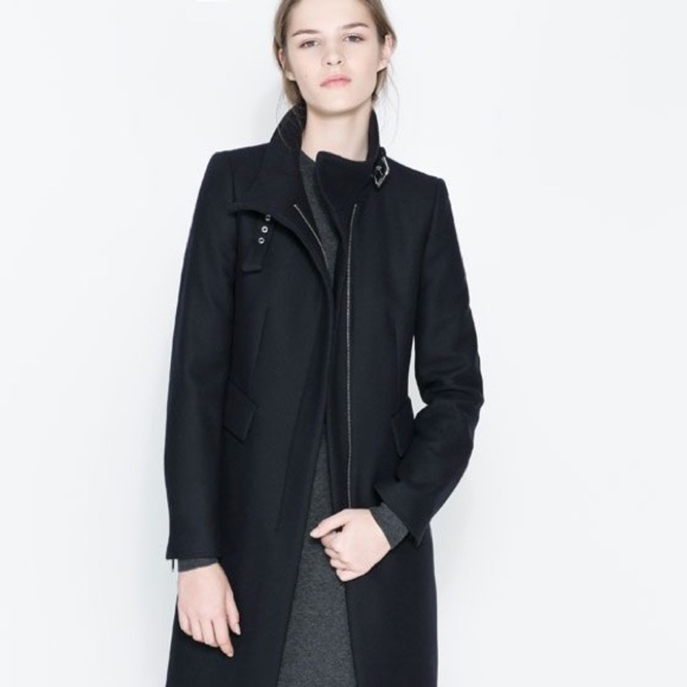 Zara Black and Gold Coat